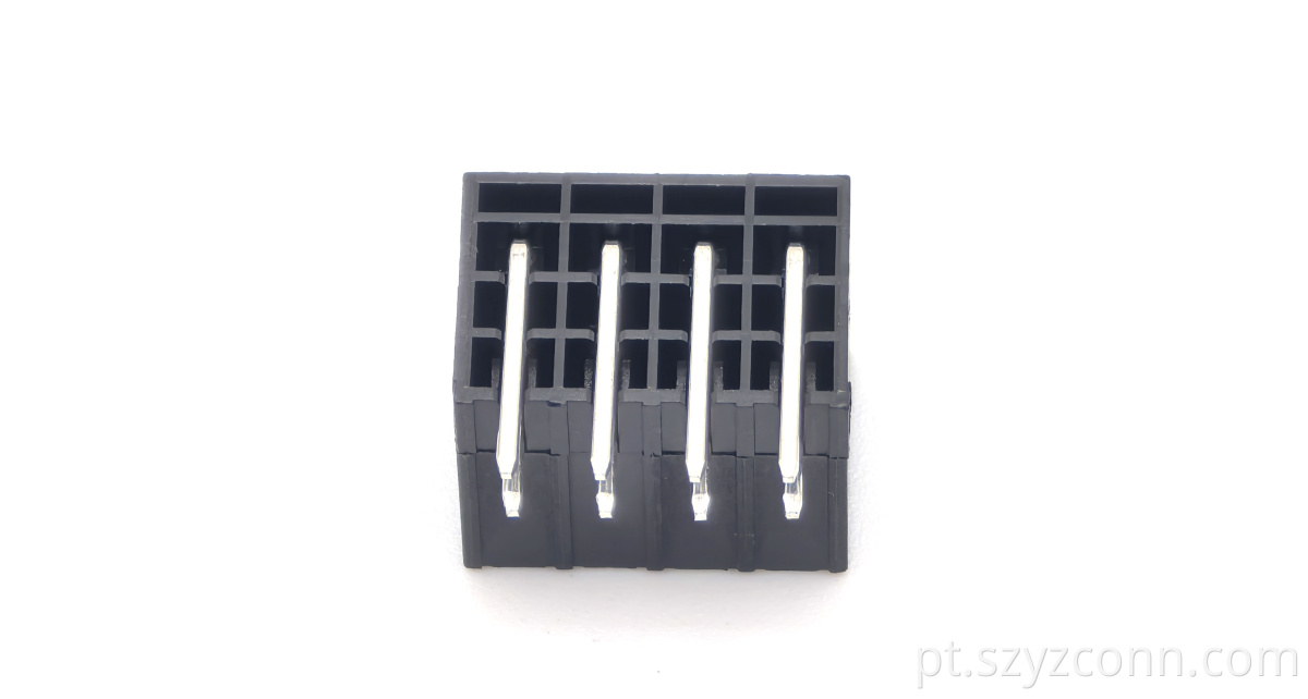 4.2mm Pitch Wafer Pin Header Connector 2*4P